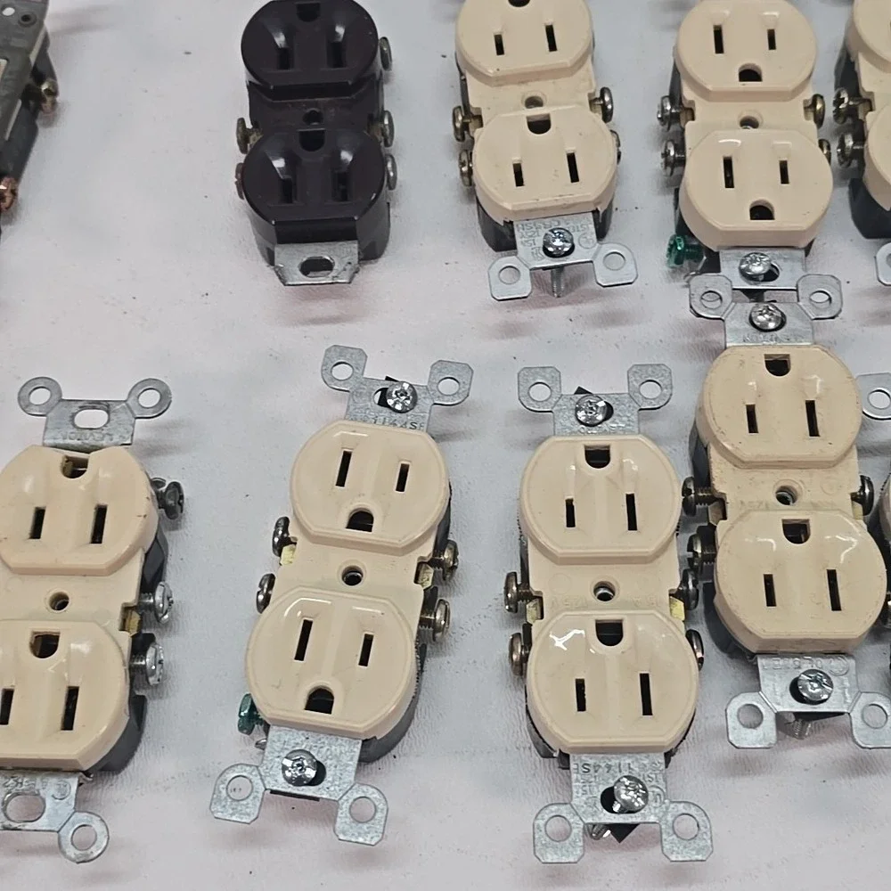 Assorted Lot Of Switches And Outlets